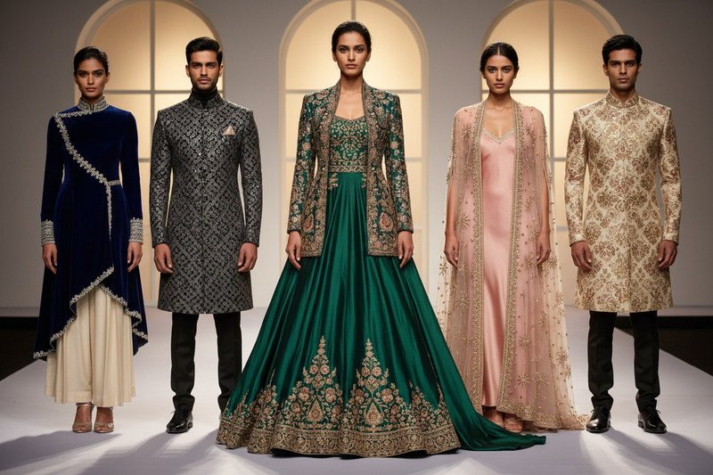 show indo-western designer wear